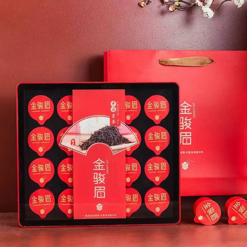 武夷红茶蜜香金骏眉红茶茶叶全景天窗系列礼盒