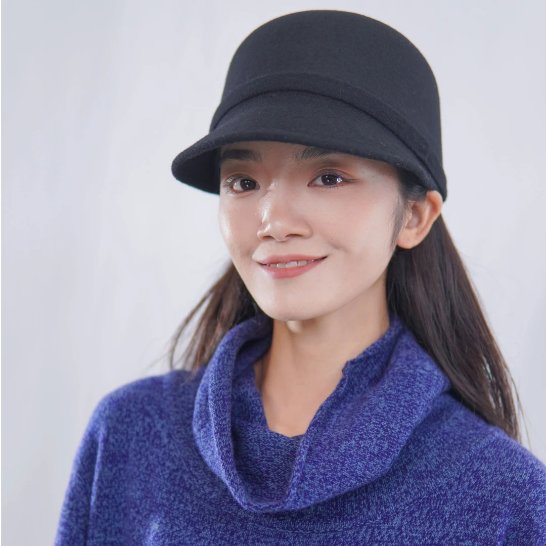 CHUN·「巴达尔羊毛马术帽」休闲百搭时尚韩版秋冬气质减龄文艺日常