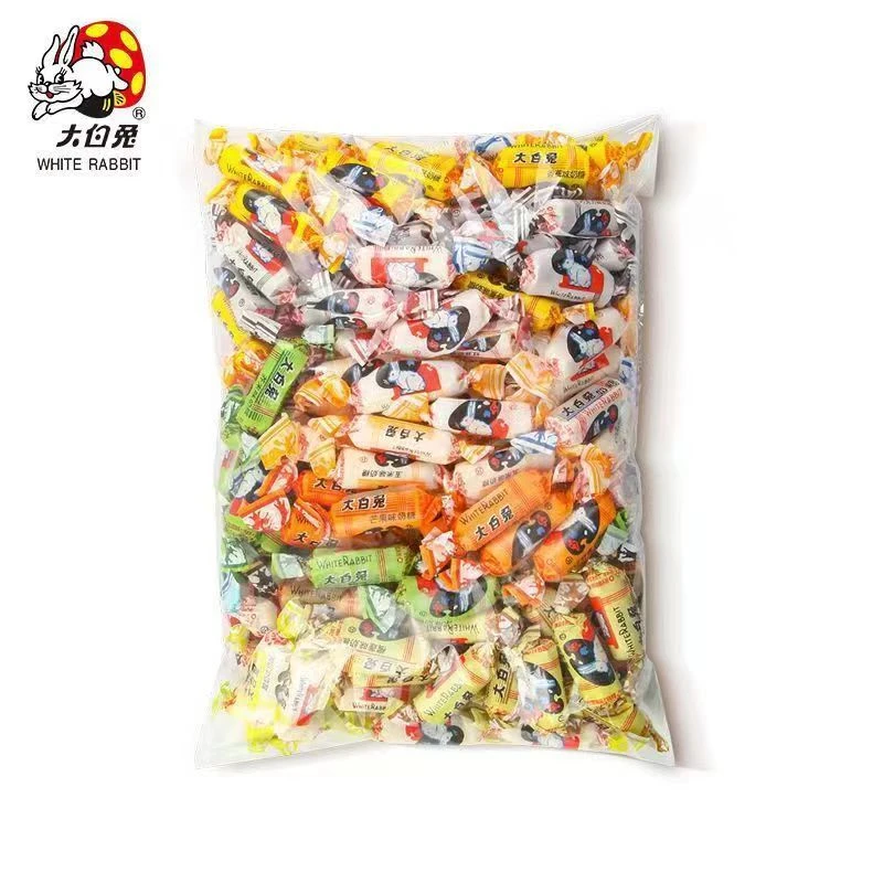 大白兔 奶糖混合多口味什锦散装童年零食糖果礼袋糖果咖啡味年货