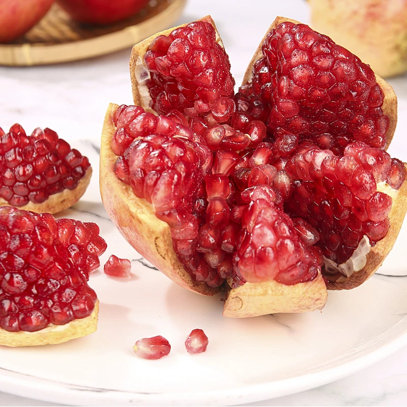 会理突尼斯软籽石榴农家自种新鲜应季水果3斤中大果饱满爆汁石榴