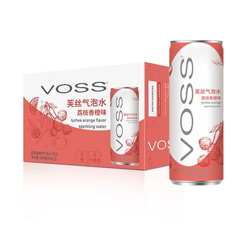 荔枝香橙味气泡水(汽水) 330ml*12 会员超市代购