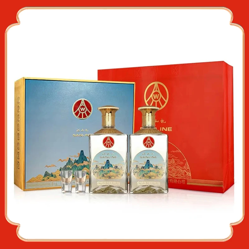 江山礼商务宴请用酒52度500m*2