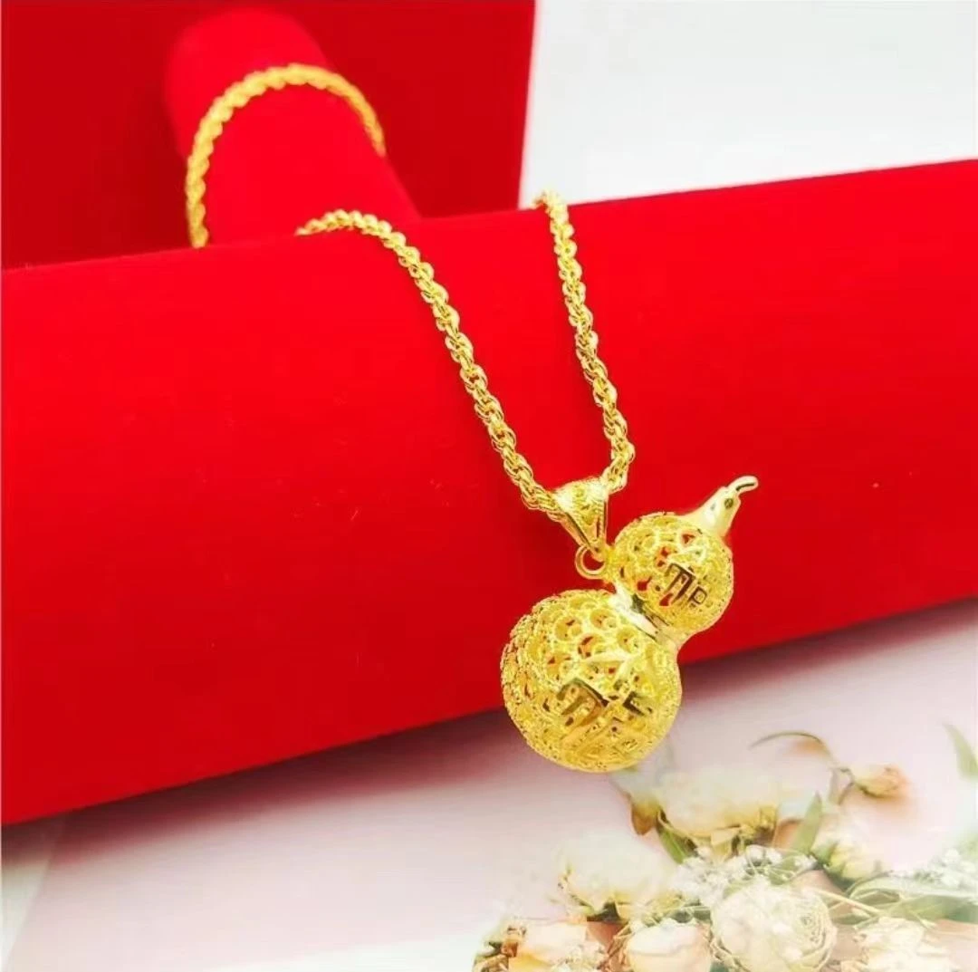 合金项链 （葫芦项链）时尚百搭潮流精美精致简约项链