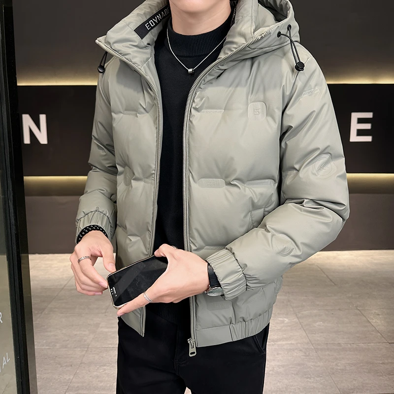 TUCANO/啄木鳥羽绒服男士加厚短款休闲秋冬保暖舒适外套时尚立领