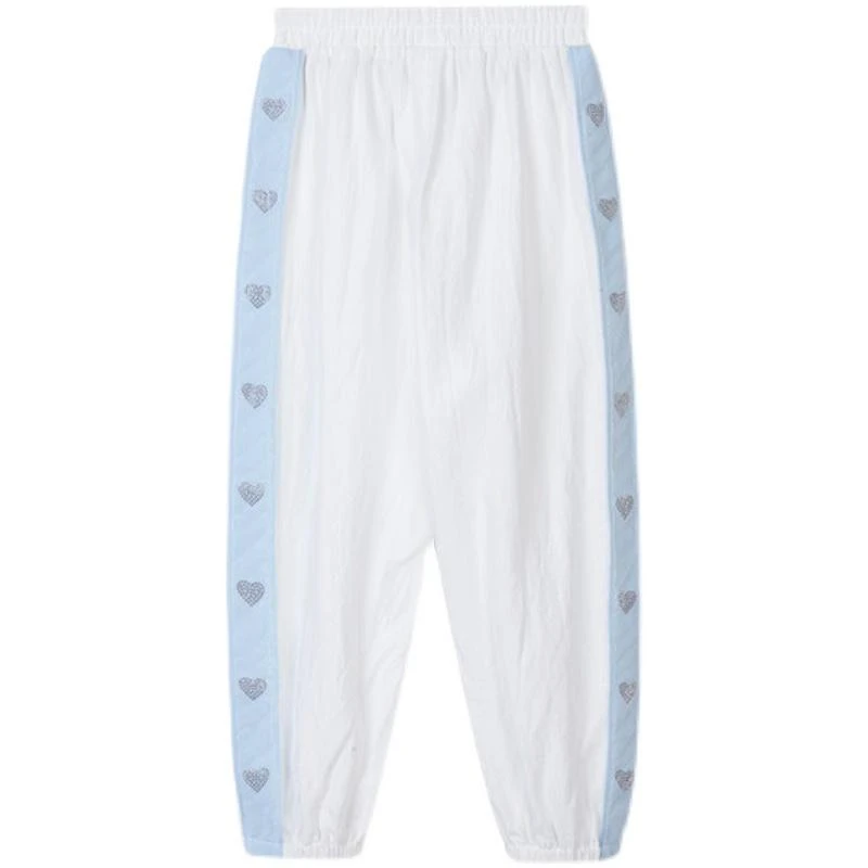 富罗迷女童裤子春季吸汗透气宝宝休闲运动裤F2B7377K