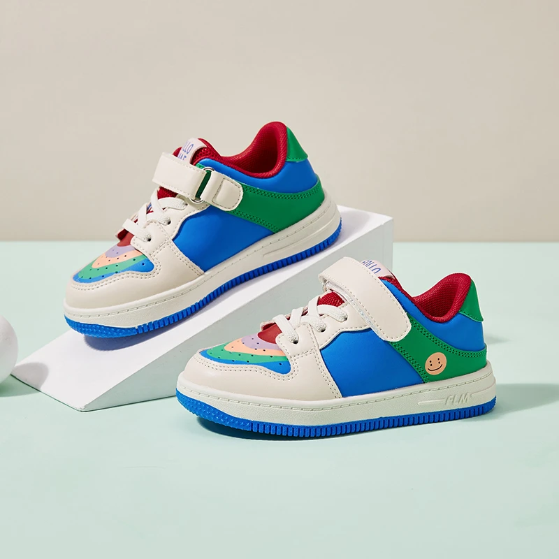 富罗迷童鞋春秋季轻便透气小学生软底休闲鞋3C4409