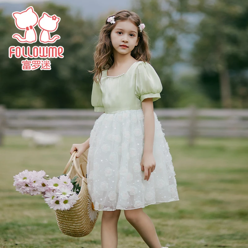 女童连衣裙女孩公主裙F3B8319L