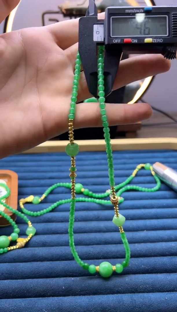 【闪购商品】翡翠颈饰14K金镶嵌QY