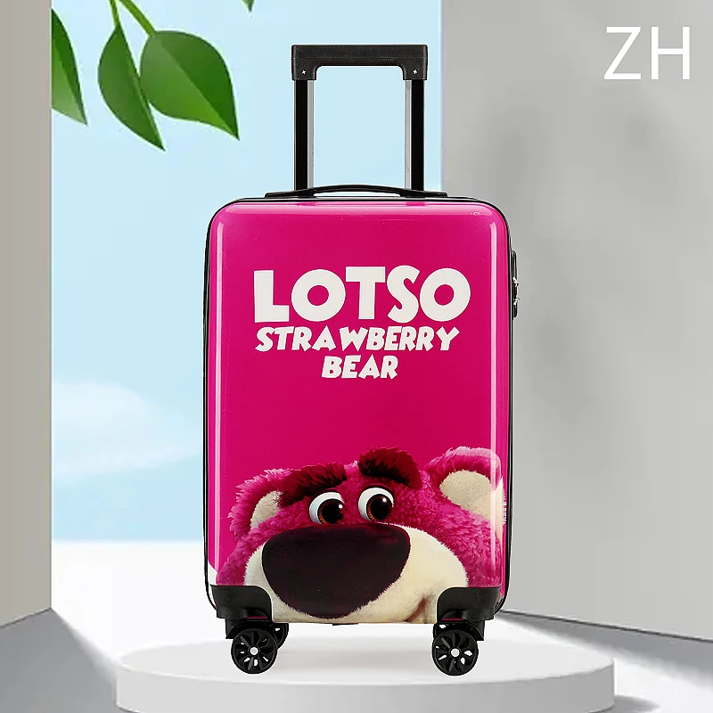 20寸旅行箱 高颜值学生拉杆箱 万向轮登机密码箱