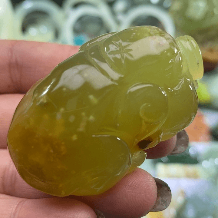 岫玉岫玉手把未镶嵌