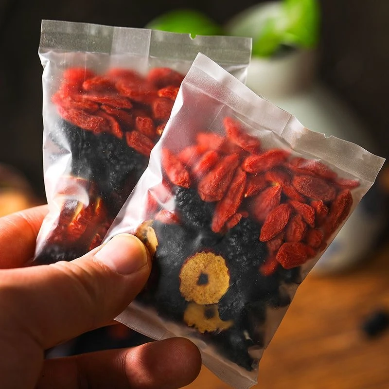 黑桑葚干黑红枸杞红枣干五黑组合花茶包独立包装男女熬夜秋冬热饮