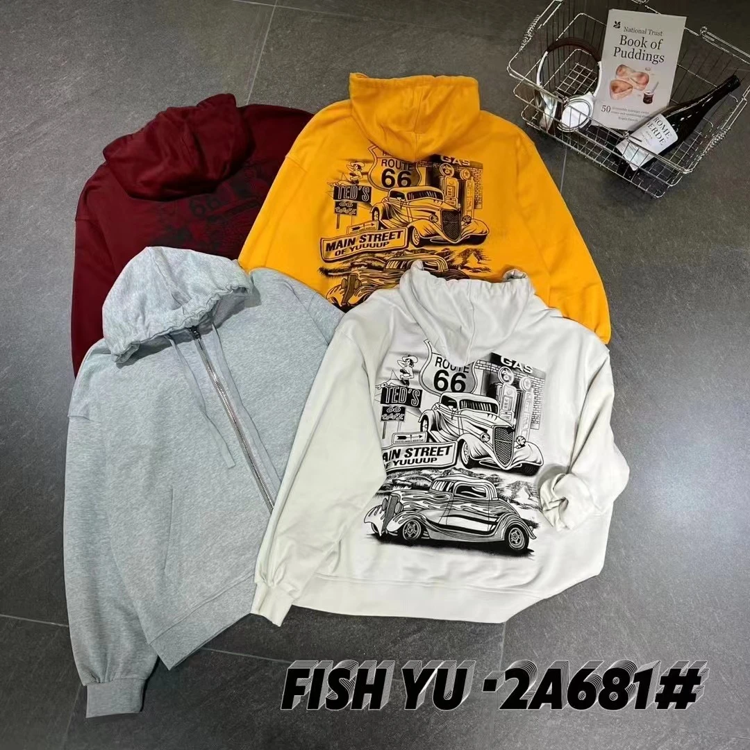 福利 YU 2A681 潮牌连帽卫衣 拉链外套 122 123 124