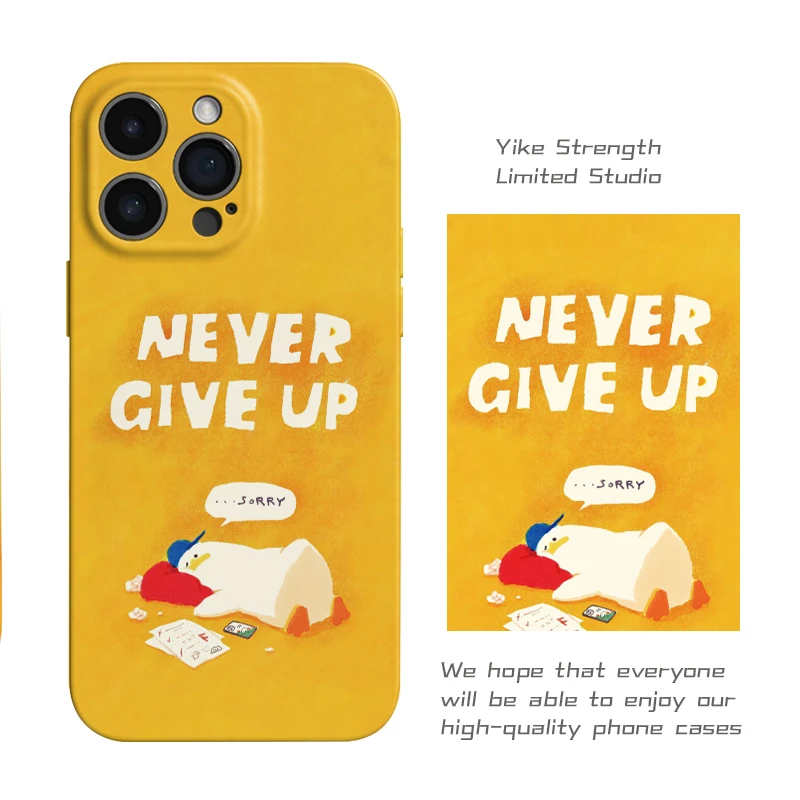 躺平鸭菲林壳进口适用iphone苹果13pro1614/可爱手机壳VIVO华为