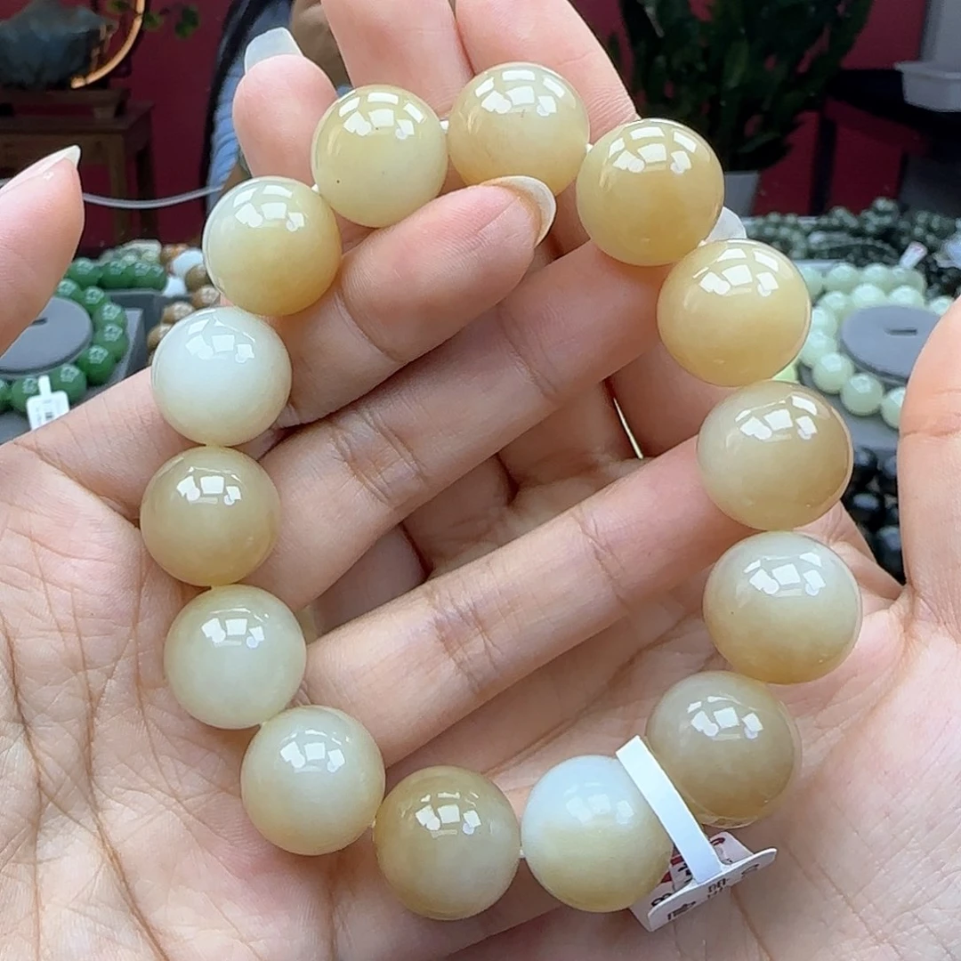 和田玉手链未镶嵌