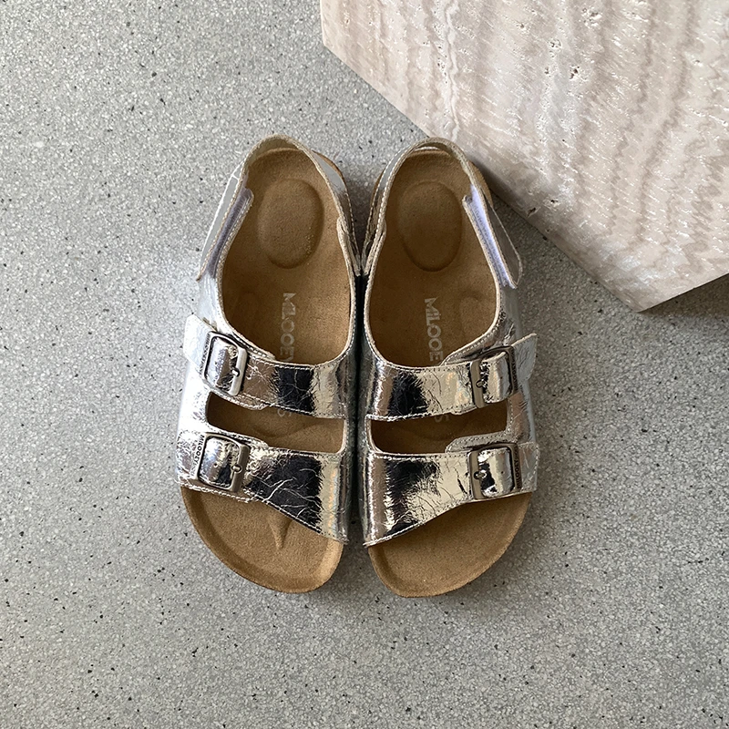 迷失麋鹿“松果勃肯凉鞋”厚底勃肯鞋女夏季新款外穿凉拖鞋女