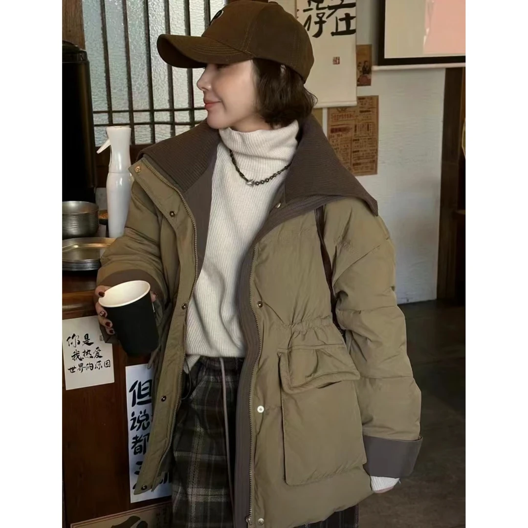 ljj文艺范设计师款女士羽绒服（892366）1227