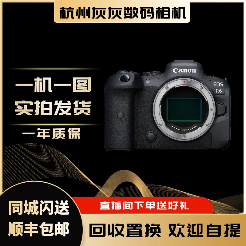 99新 Canon/佳能 R6/R6II全画幅专业微单相机4K高清套机拍照