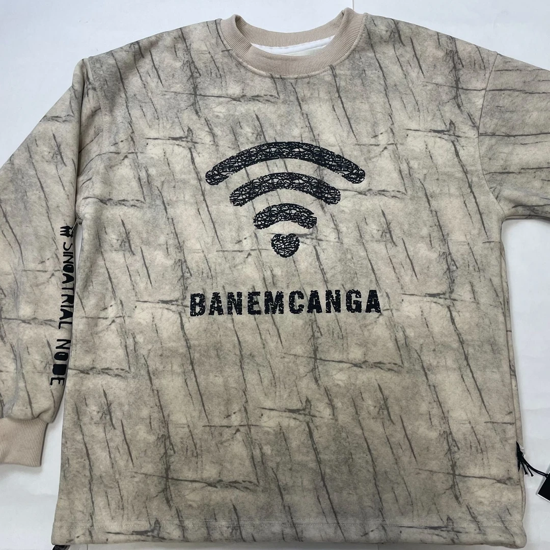 青少年冬季加绒卫衣长袖时尚百搭圆领潮流