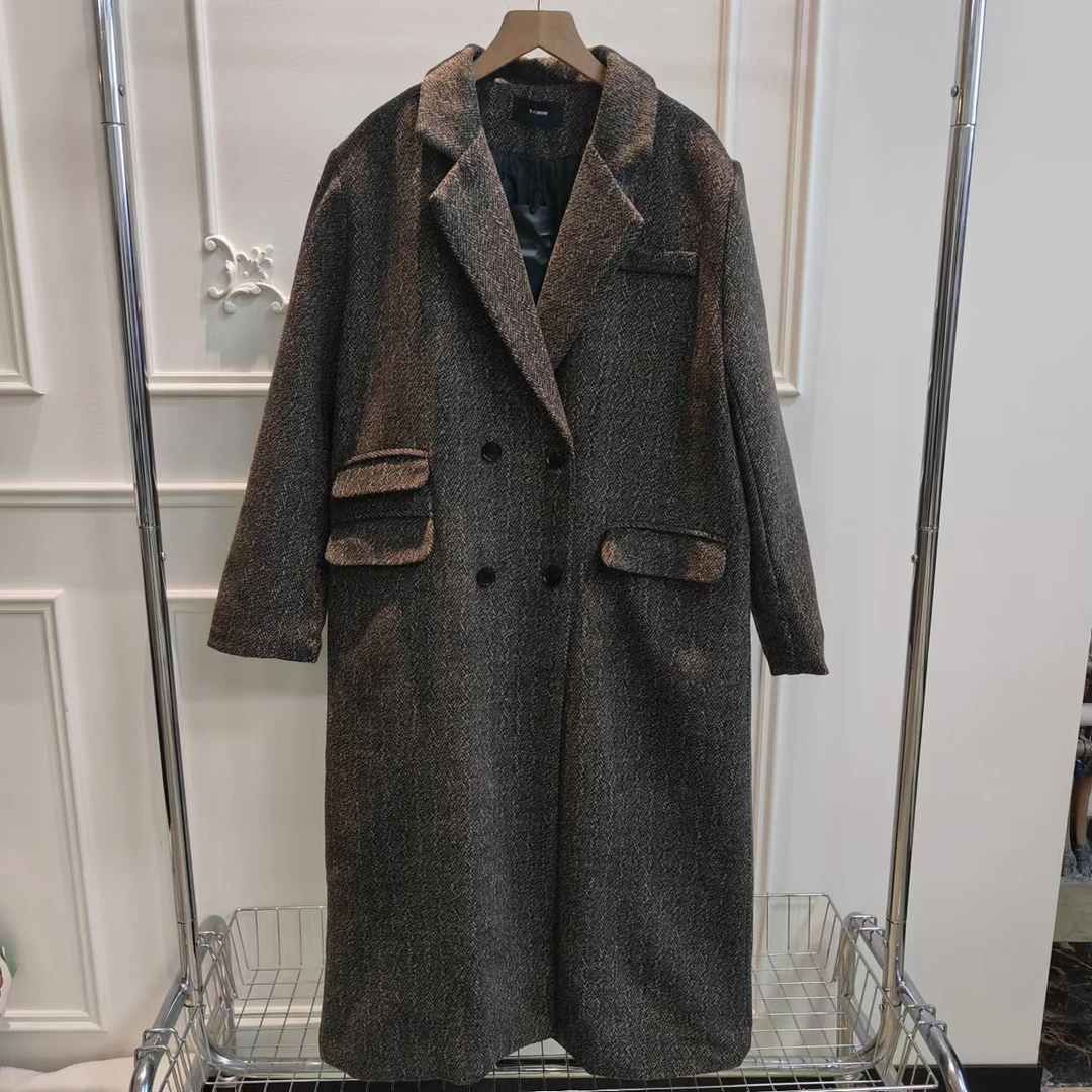 衣长118   68112【人生剧本】夹棉大衣