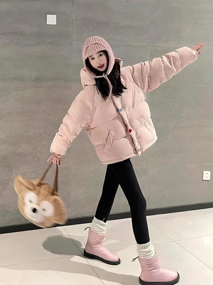 衣长68   8833【彩扣时光】棉服