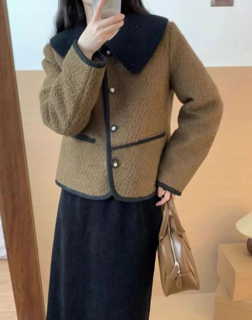 衣长60   2555-1【冬日甜心】外套