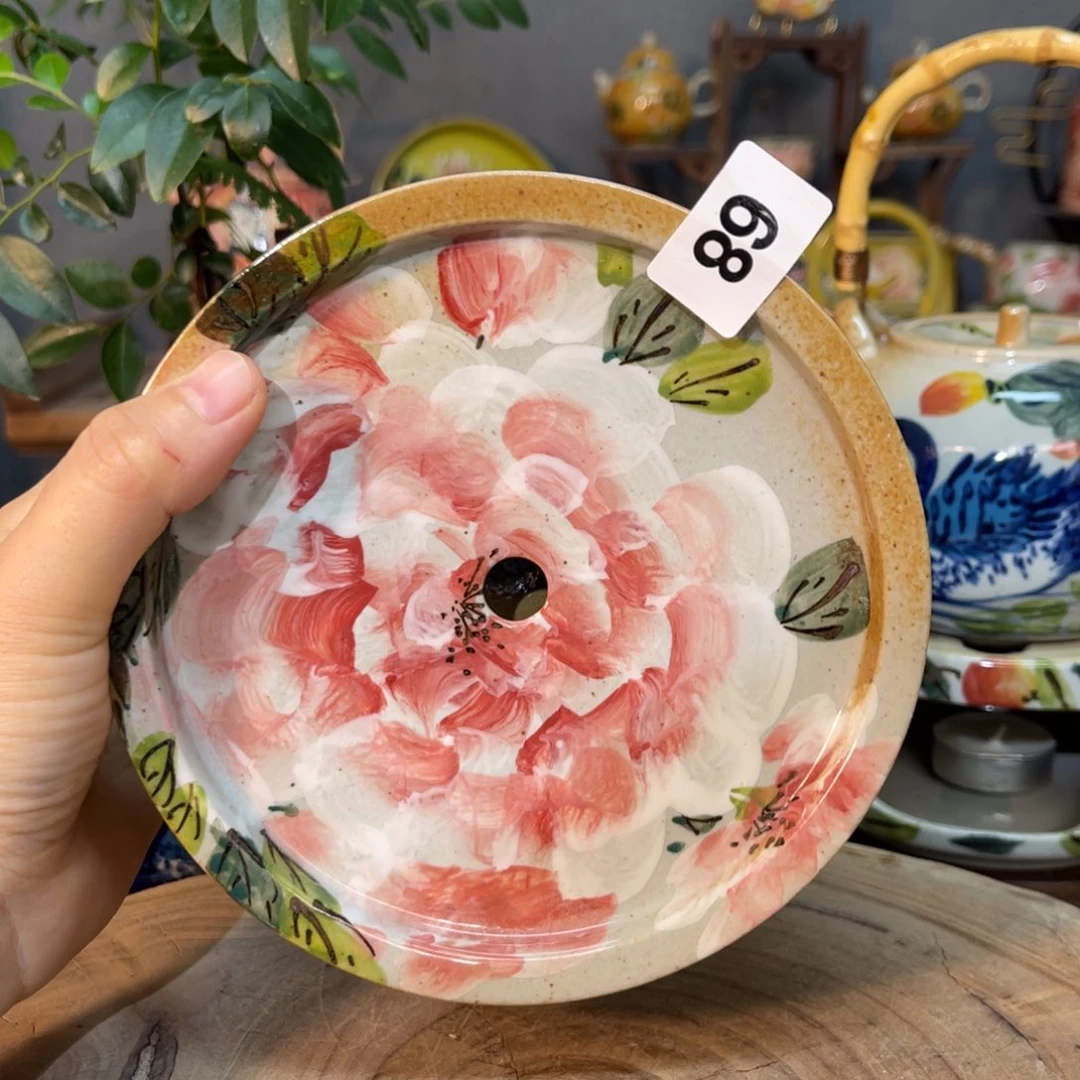 杯素浅陶瓷手工手绘