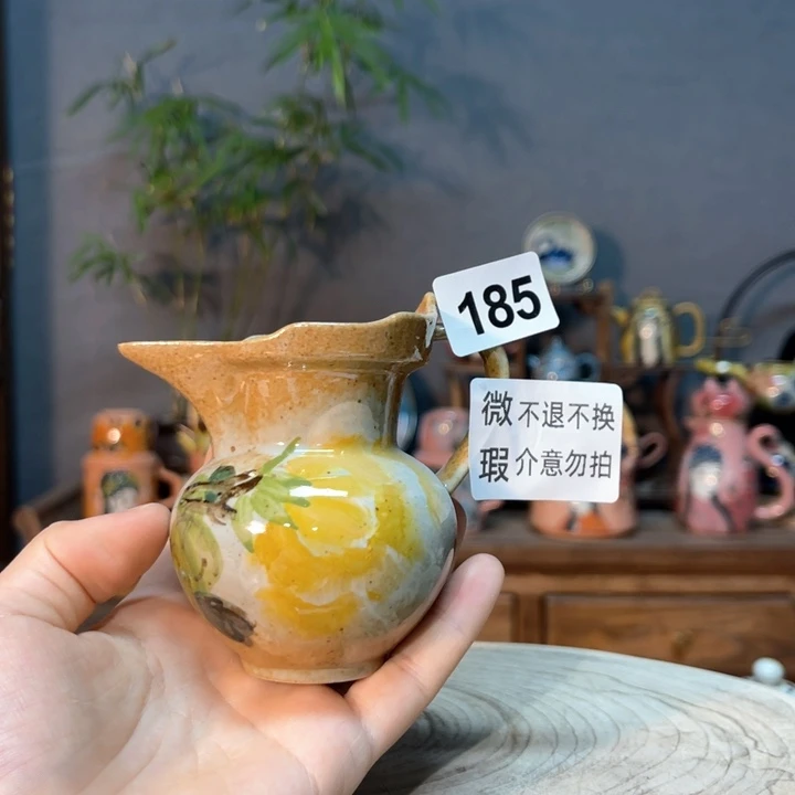 杯素浅陶瓷手工手绘