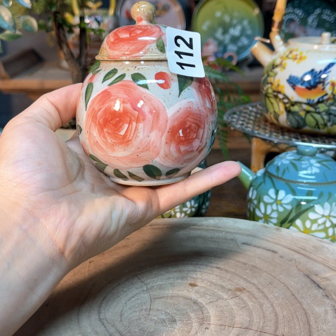 杯素浅陶瓷手工手绘