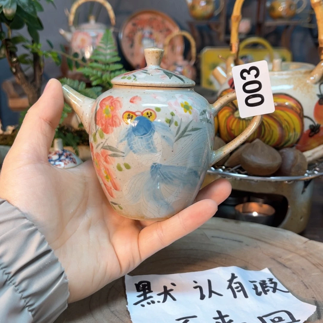 杯素浅陶瓷手工手绘