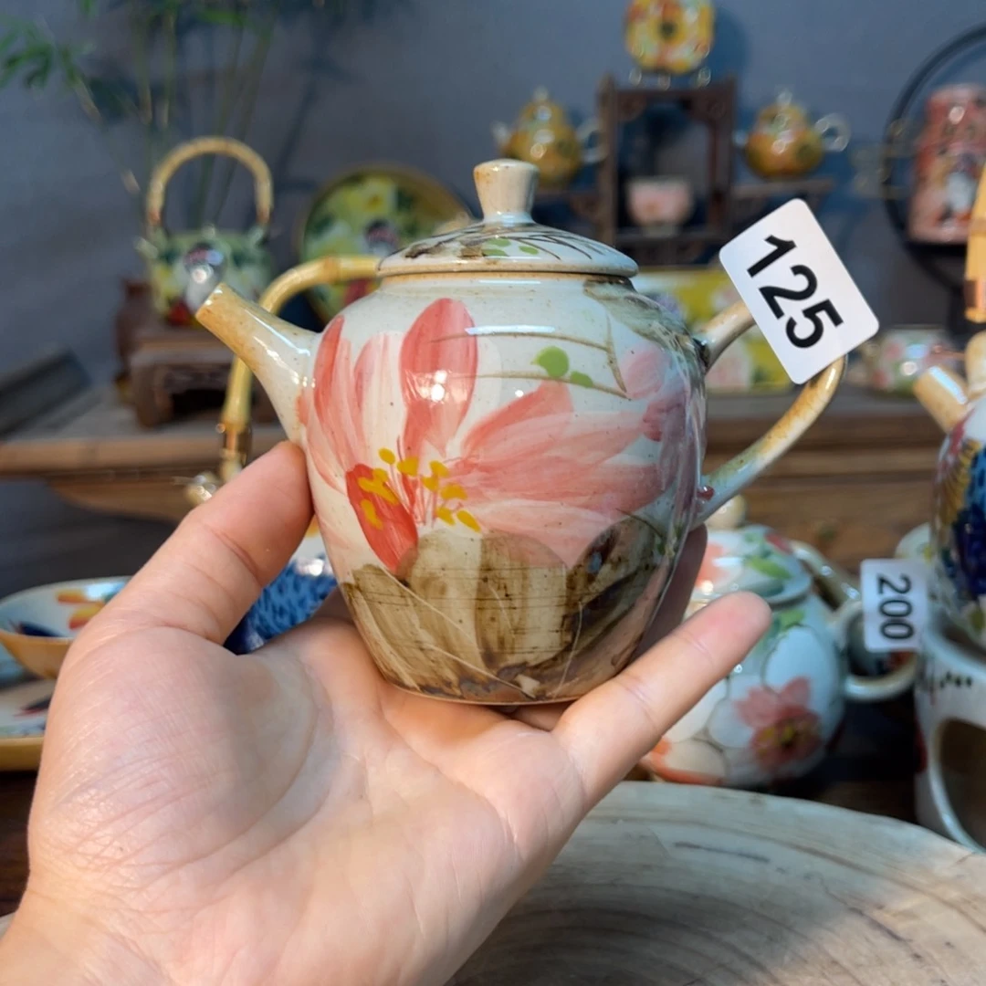 杯素浅陶瓷手工手绘