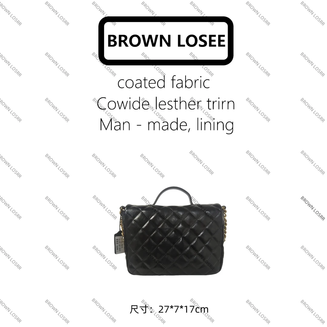 Y＆S新款双口袋双0可D手提包包8103大号#黑色