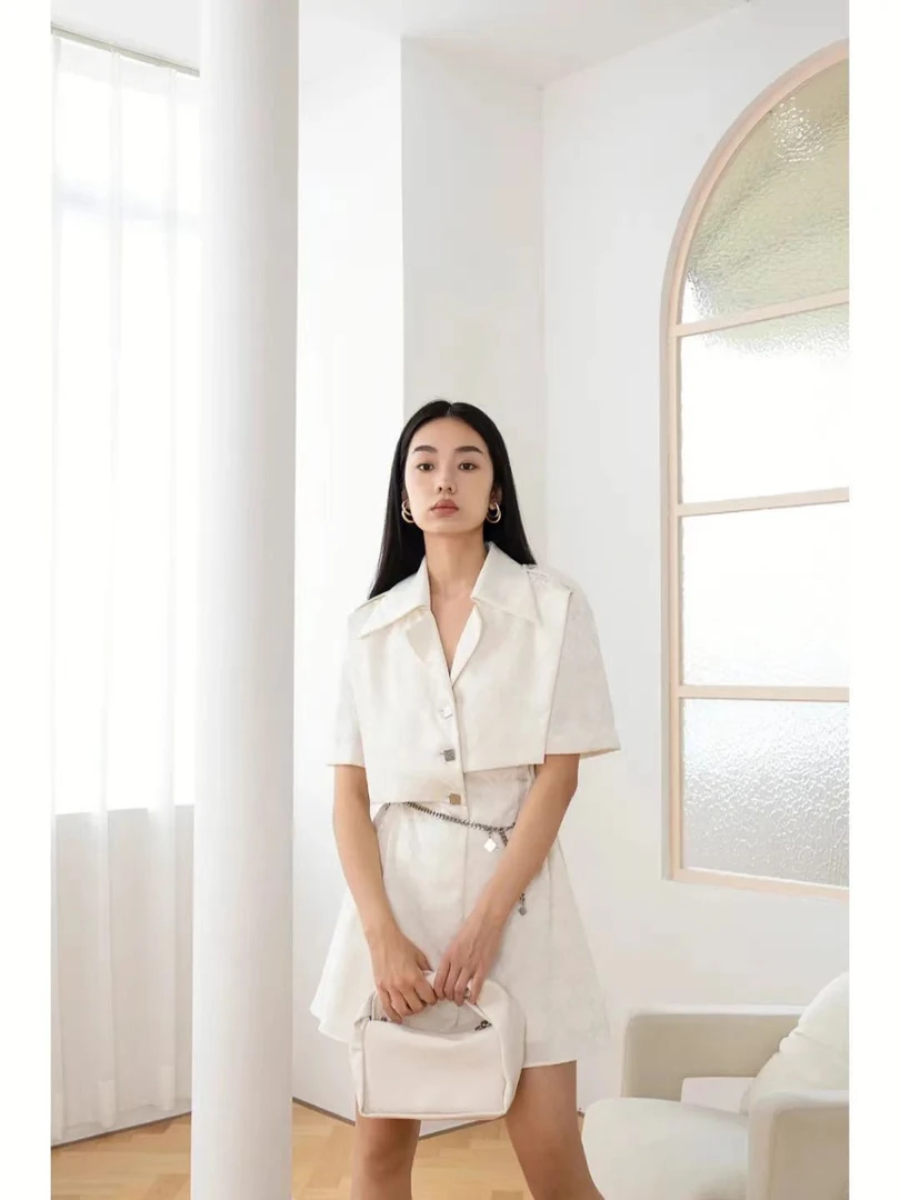 直播链接-女装连衣裙气质百搭时尚针织夏款显瘦裙子