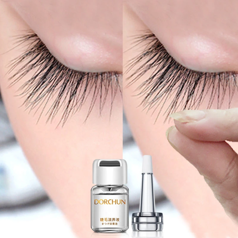 朵妆睫毛滋养液眉毛精华液发际线通用女美容纤长美睫营养液2支装