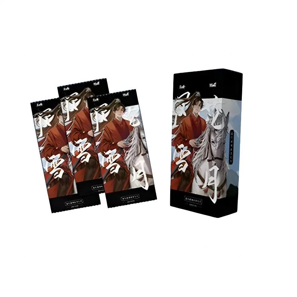 《莲花楼》⻛花雪⽉-镭射票 和徽章Hitcard官⽅盲盒