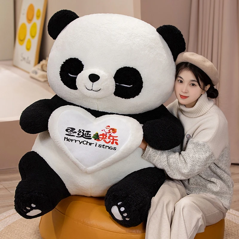 熊猫玩偶睡觉抱枕公仔超大号毛绒玩具抱抱熊布娃娃圣诞节礼物女友