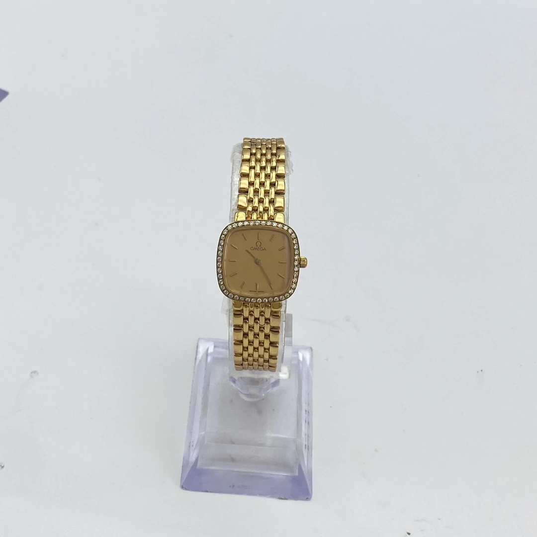 95新 Omega/欧米茄 碟飞系列/22.5MM/石英、后镶钻