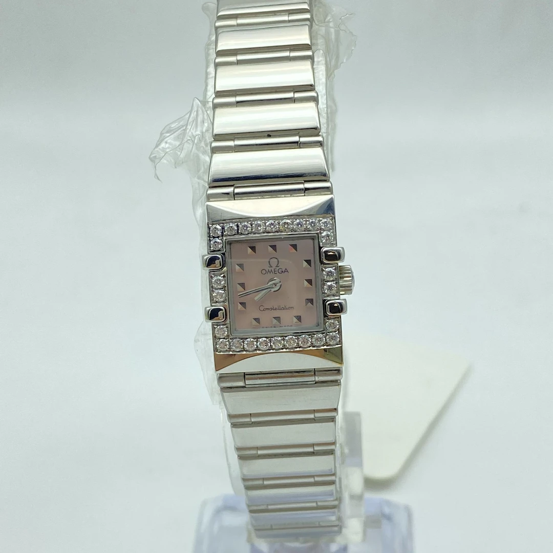 95新 Omega/欧米茄 星座系列/20MM/石英/后镶钻