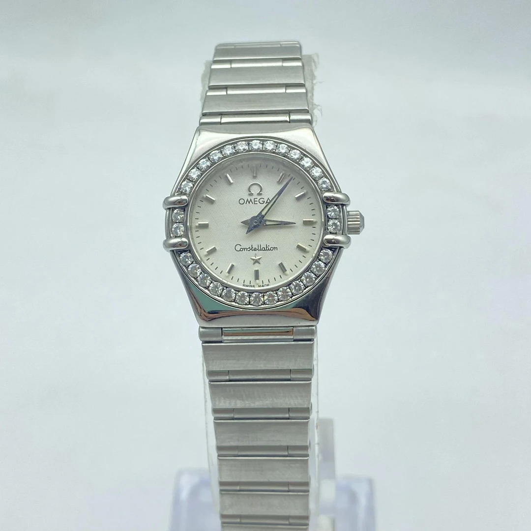 95新 Omega/欧米茄 星座系列/22.5MM/石英 /后镶钻