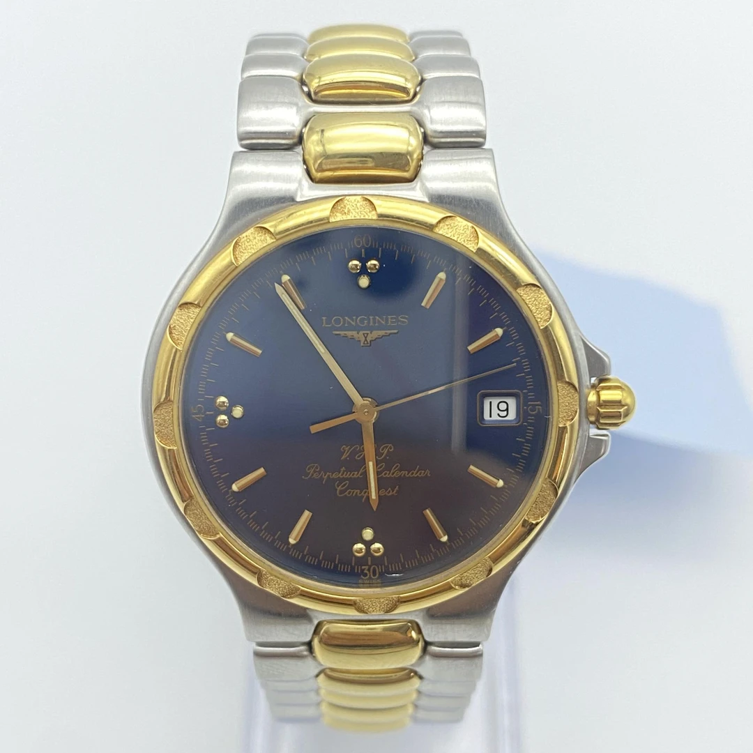 95新 Longines/浪琴 康卡斯系列/35MM/石英
