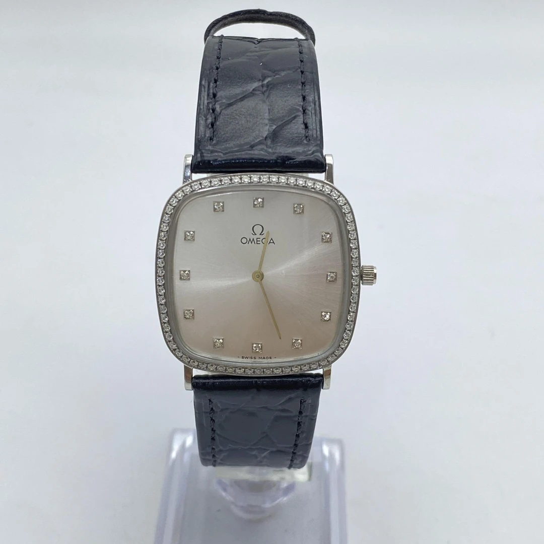 95新 Omega/欧米茄 碟飞系列/ 石英/31MM/后镶钻