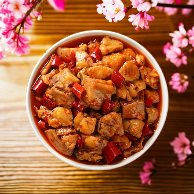 【去骨】辣子鸡四川名菜辣味劲道开袋即食麻辣福利下面搭档