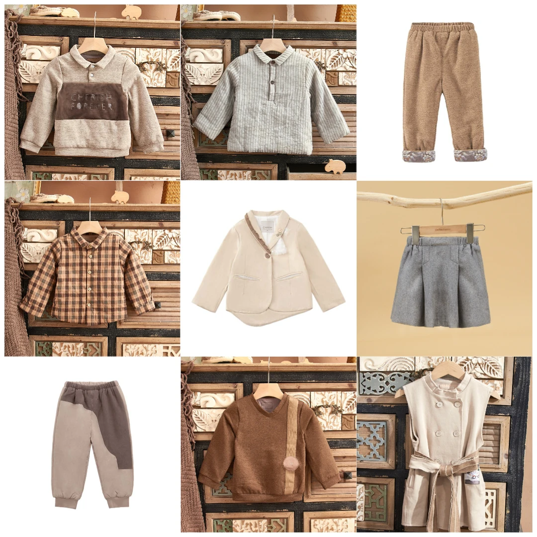 【3号链接】儿童时尚秋冬棉服卫衣下装合集
