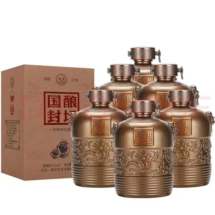 浓匠国酿封坛酒. 浓香型白酒      52度500ML*6瓶