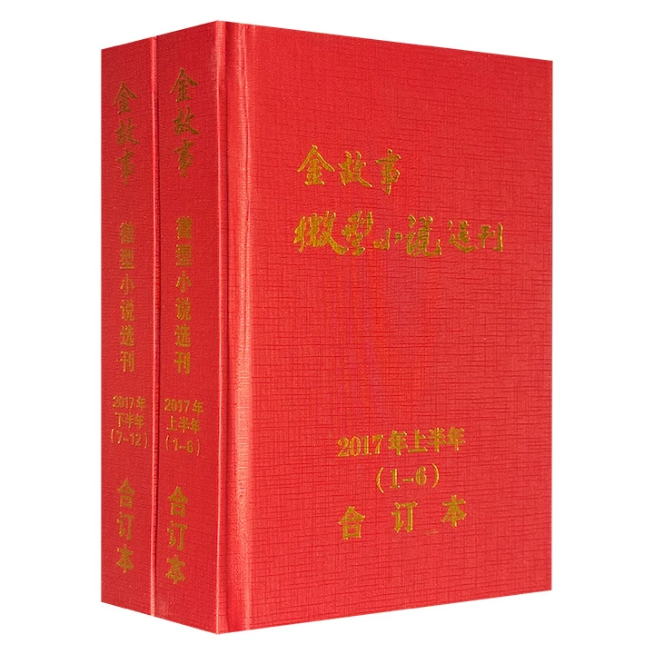 金故事微型小说选刊2017年合订本(1-12期)全两册【微瑕】