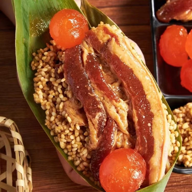 【叶聚兴】枫泾古镇特产非遗大肉粽220g双蛋黄栗子梅干菜五花肉粽