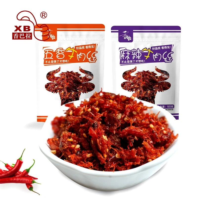 香巴拉2袋牛肉丝新疆零食米饭馒头伴侣牛肉丝套组