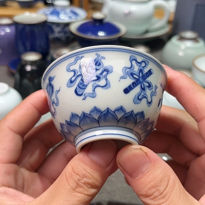景德镇手绘青花不开片