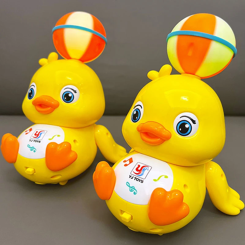 电动会唱歌跳舞旋转小黄鸭儿童男孩女孩婴儿宝宝会动小狗有声玩具