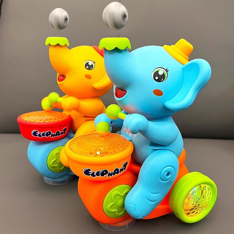 婴儿玩具电动吹球小象悬浮球儿童0一1岁2-3男孩4女孩5宝宝6小孩子