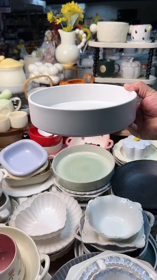 【闪购商品】瓷片钵钵微瑕 凑满20元包邮
